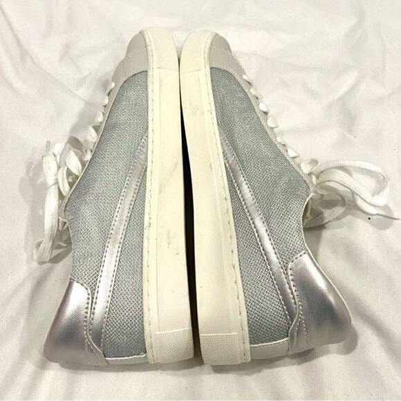 Universal Thread gray Britten classic sneakers with silver accents size … - Picture 3 of 9